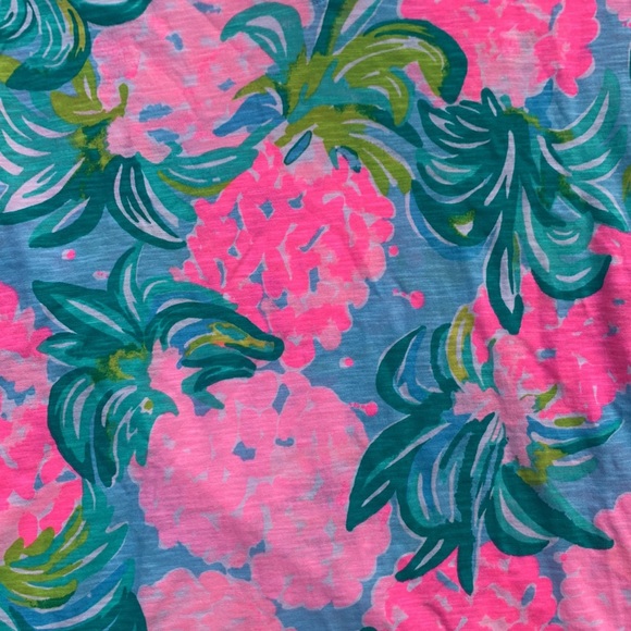 Lilly Pulitzer Shirt Pineapple XXS - Picture 4 of 6